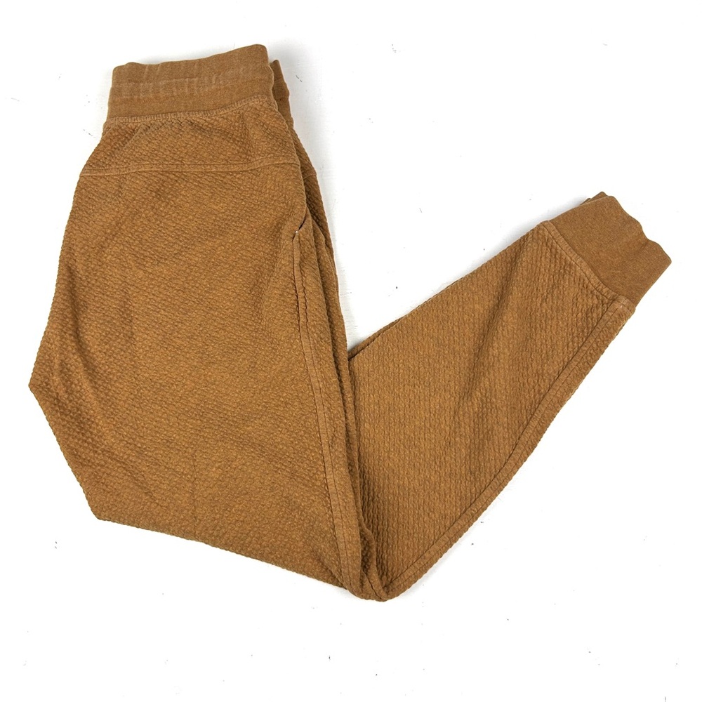 Lululemon Jogger Womens Size 4 Warm Down MR Mid Rise Copper Brown LW5EHFS
